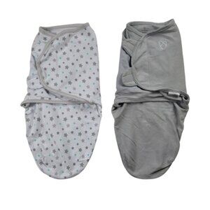 SwaddleMe Baby Swaddles Sleep Sack Bundle Organic Cotton SM/MED